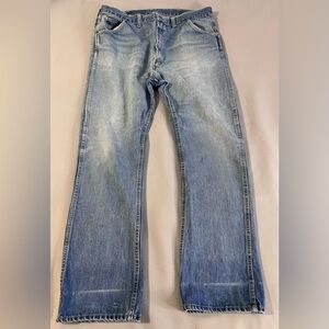 VTG‎ Big Yank Jeans  Mens Sz W38”X L31”Made in USA Med Wash Blue